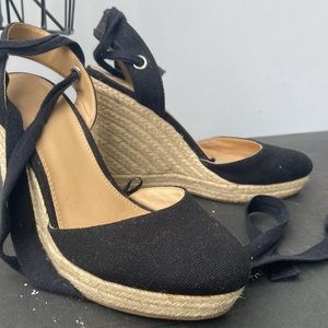 Express espadrille wedge sandals. Summer sandals